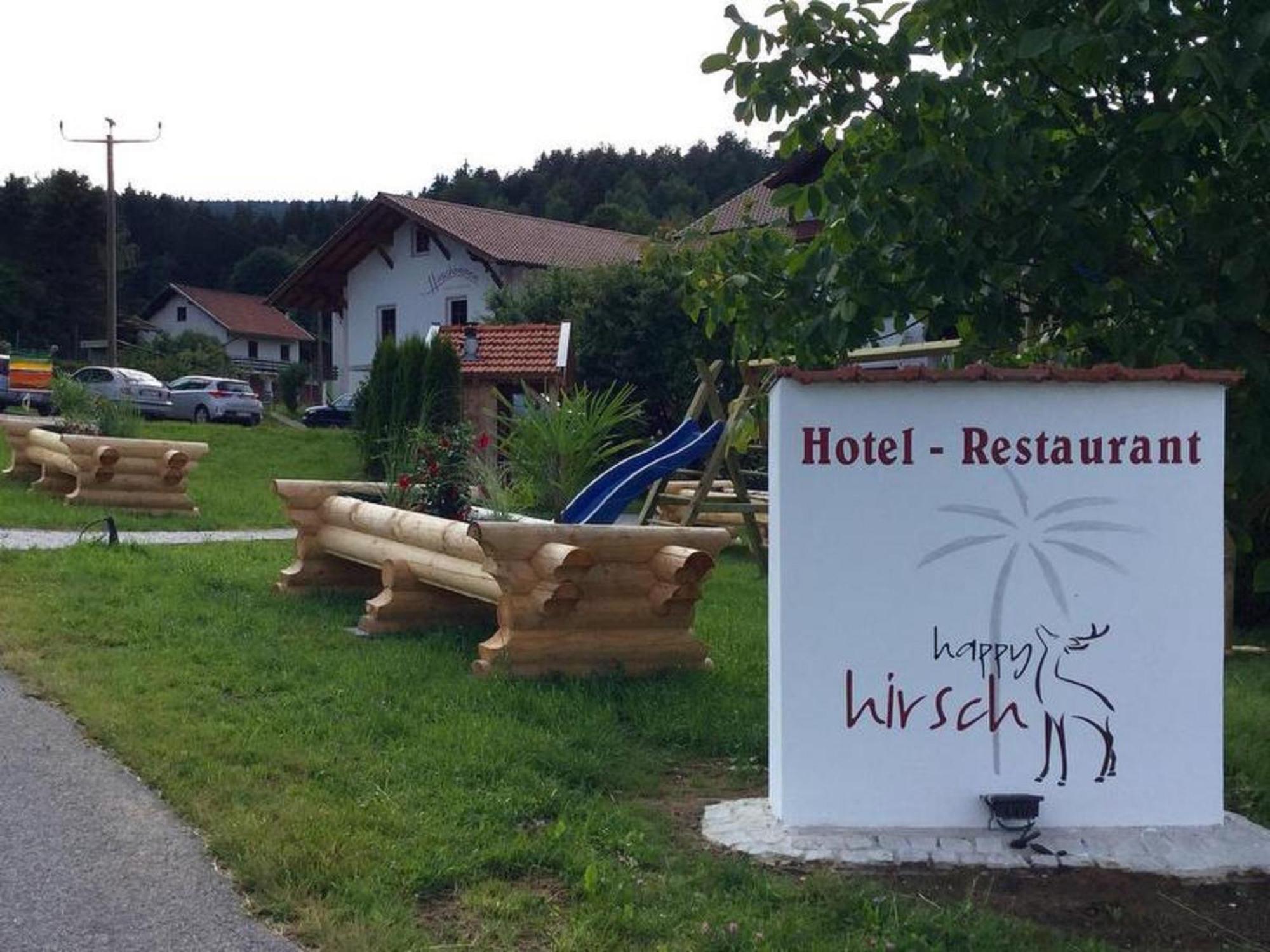 Hotel Hirschenstein Achslach Exterior foto